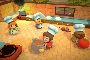 Overcooked - раздаётся бесплатно в магазине Epic Games