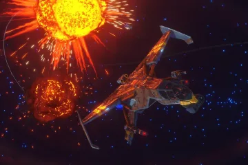 Rebel Galaxy Outlaw - свежий геймплей с космической битвой