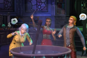 Вышло дополнение Realm of Magic для The Sims 4