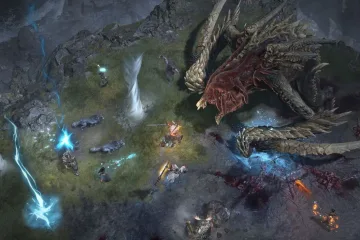 Diablo 4 - игровой процесс, представляющий битву с боссом