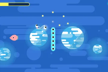 Скачок между планетами в грандиозной бесплатной головоломке Starstruck