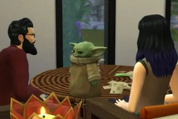 Малыш Йода отправился в The Sims 4