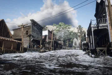 Red Dead Online замело снегом, и скоро в игре появятся бесплатные подарки