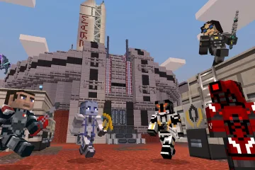 Mass Effect в Minecraft - официальное дополнение с героями серии BioWare
