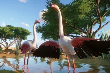 Животные в Planet Zoo: кормление, разведение и снятие стресса