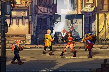Streets of Rage 4 - демонстрация графического стиля игры