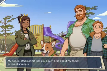Похвастайтесь своей дочкой в Dream Daddy