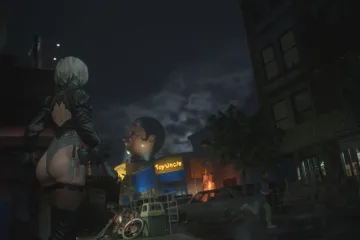 Мод NieR Automata 2B для Resident Evil 3