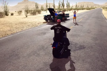 В American Motorcycle Simulator будут барные потасовки, пьяный дартс и стриптизерши