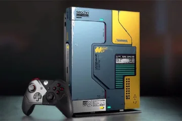 Xbox One X получит модель с темой Cyberpunk 2077