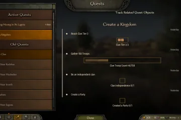 Мод для Bannerlord который удаляет обучение и основные квесты