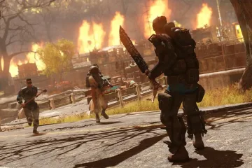 Новая ошибка в Fallout 76 - NPC забирают оружие павших игроков