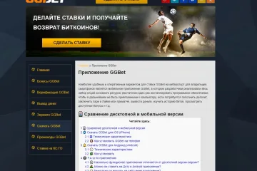 Обзор букмекерской конторы GGbet.ru: регистрация, как делать ставки