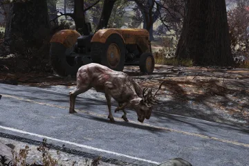 В Fallout 76 олень привел игроков к сокровищу