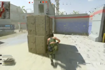 Call of Duty: Modern Warfare с багованным видом от третьего лица