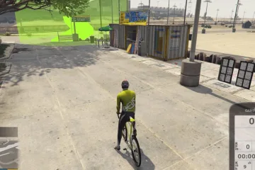 GTA V совместили с велотренажером