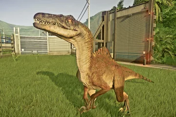 Как открыть спинораптора в Jurassic World Evolution