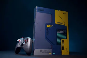 Microsoft опубликовала материал о создании Xbox One X в стиле Cyberpunk 2077