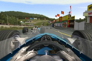 Фернандо Алонсо и другие пилоты "Формулы-1" гоняют на карантине в rFactor 2