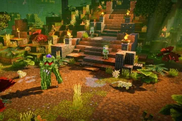 Minecraft Dungeons получит первое DLC на следующей неделе