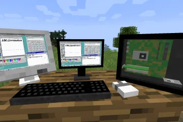 VM Computers позволяет создать работающий ПК в Minecraft