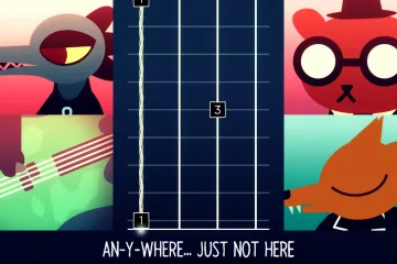 Плохая игра на бас-гитаре в Night in the Woods