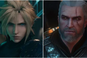 Клауд из Final Fantasy 7 против Геральта из The Witcher, кто победит