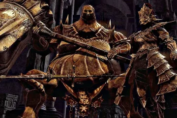 Битва с Орнштейном и Смоугом в Dark Souls