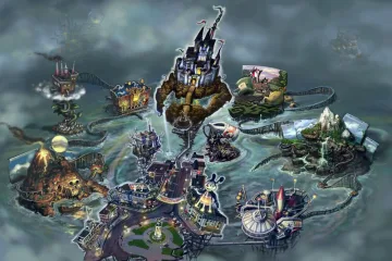Мультяшная Пустошь Epic Mickey