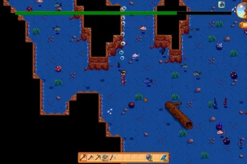 Мод для Stardew Valley позволяет плавать в прудах, реках и океане