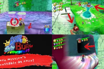 Super Mario Sunburn, мод-переработка геймплея для Super Mario Sunshine