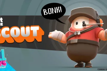 В итем шопе The Fall Guys появился всеми любимый костюм разведчика из TF 2