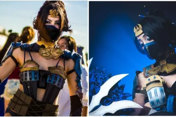 Лучший косплей Китаны из Mortal Kombat