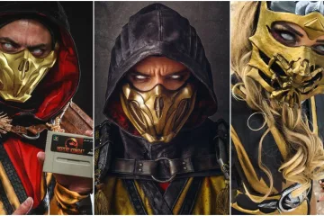 Лучший косплей Скорпиона из Mortal Kombat