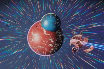 Слияние двух планет - удивительная находка в No Man's Sky