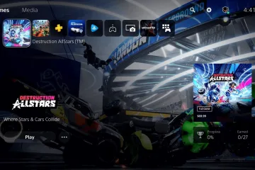 Sony продемонстрировала интерфейс PlayStation 5
