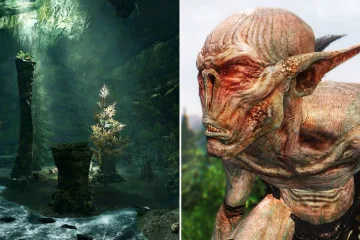 10 лучших пещер в Skyrim