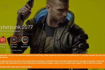 Open Critic обвинил CDPR в намеренном скрытии плохого состояния консольных версий