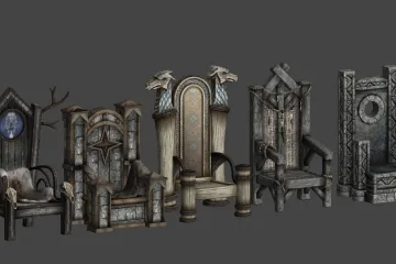 Мод Thrones of Skyrim добавляет красивые троны для Ярлов