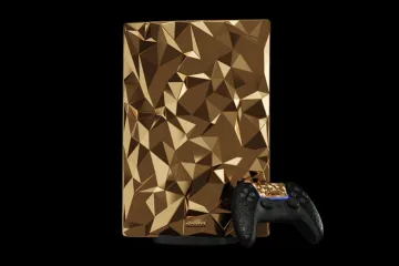 Золотая PlayStation 5 за 1,5 миллиона евро