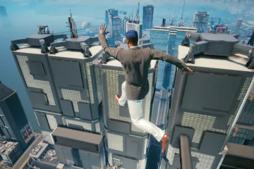 Мод Cyberpunk 2077 для полетов позволяет парить над Найт-Сити