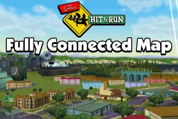 Спустя 18 лет после релиза игры, этот мод соединил весь мир Simpsons Hit & Run воедино