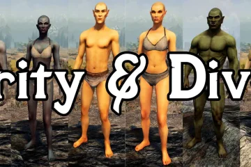 Мод для Skyrim привносит уникальные текстуры для каждой расы