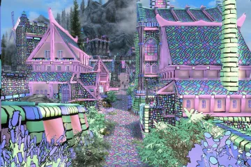 Мод для Skyrim превращает Солитьюд в психоделический трип
