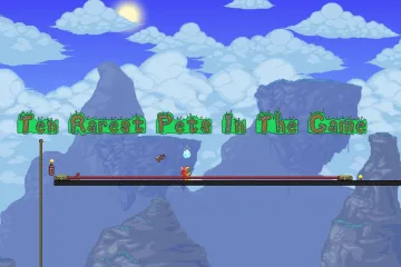 10 редчайших питомцев в Terraria