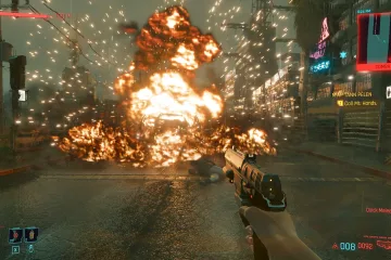 Моды Cyberpunk 2077: новые эффекты взрывов и боевая система при вождении