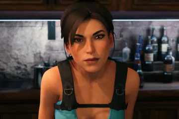Мод, добавляющий Лару Крофт в Final Fantasy 7 Remake