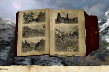Мод для Skyrim, добавляющий дневник из RDR 2