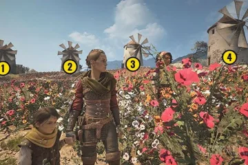 Головоломка с четырьмя мельницами в A Plague Tale: Requiem