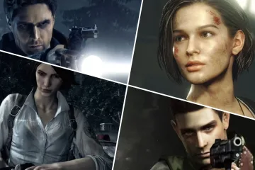Персонажи хоррор-игр, похожие друг на друга